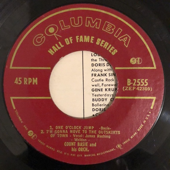 Count Basie Vinyl 45 Record - Picture 2 of 6